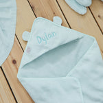 Personalised Mint Choc Chip Hooded Towel