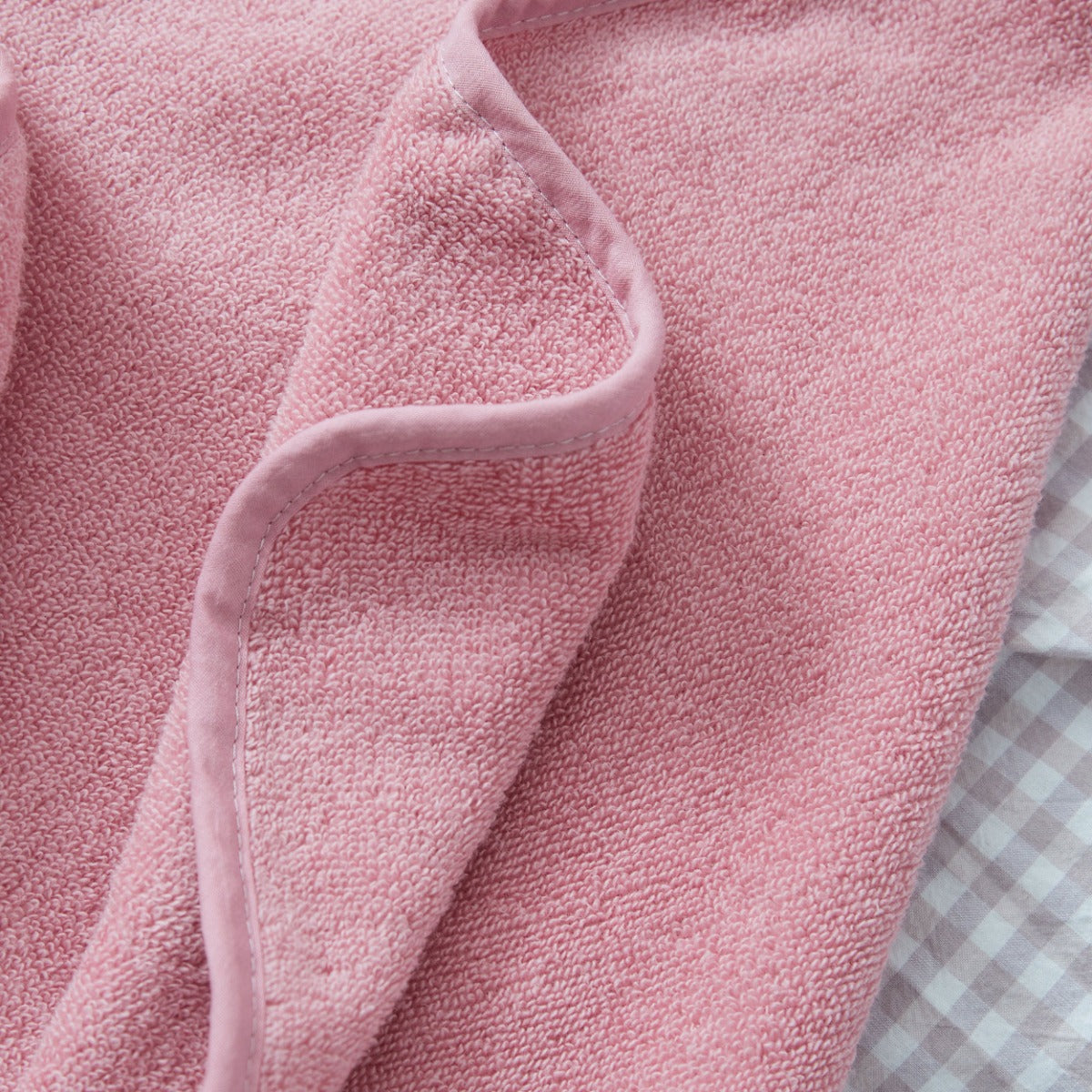 Personalised Raspberry Ripple Hooded Towel With Ears