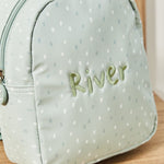 Personalised Tiny Sage Backpack