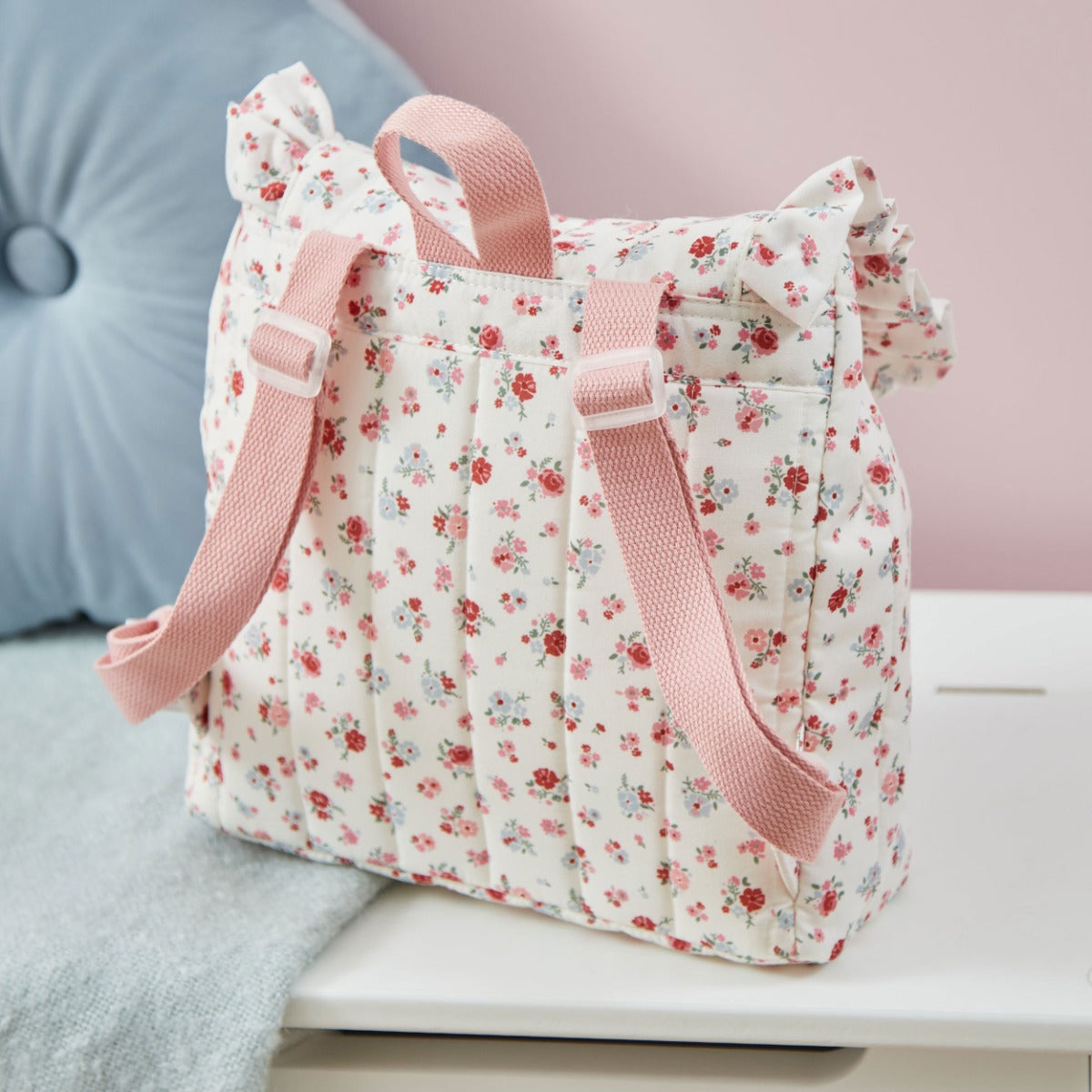Personalised Heritage Floral Ditsy Mini Backpack