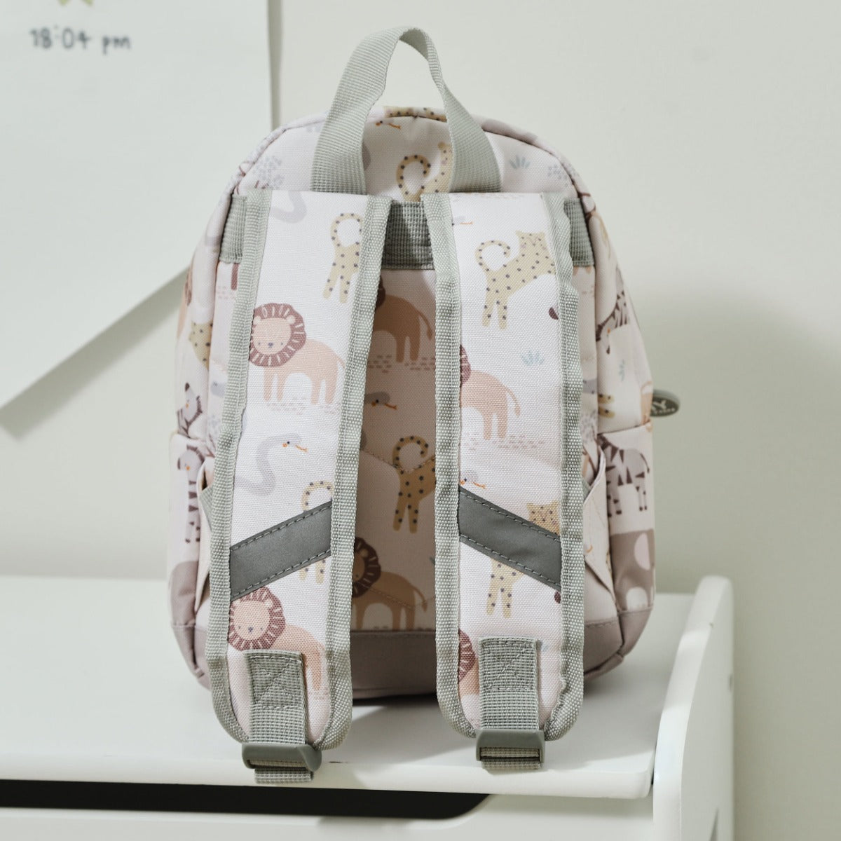 Personalised Neutral Safari Mini Backpack 
