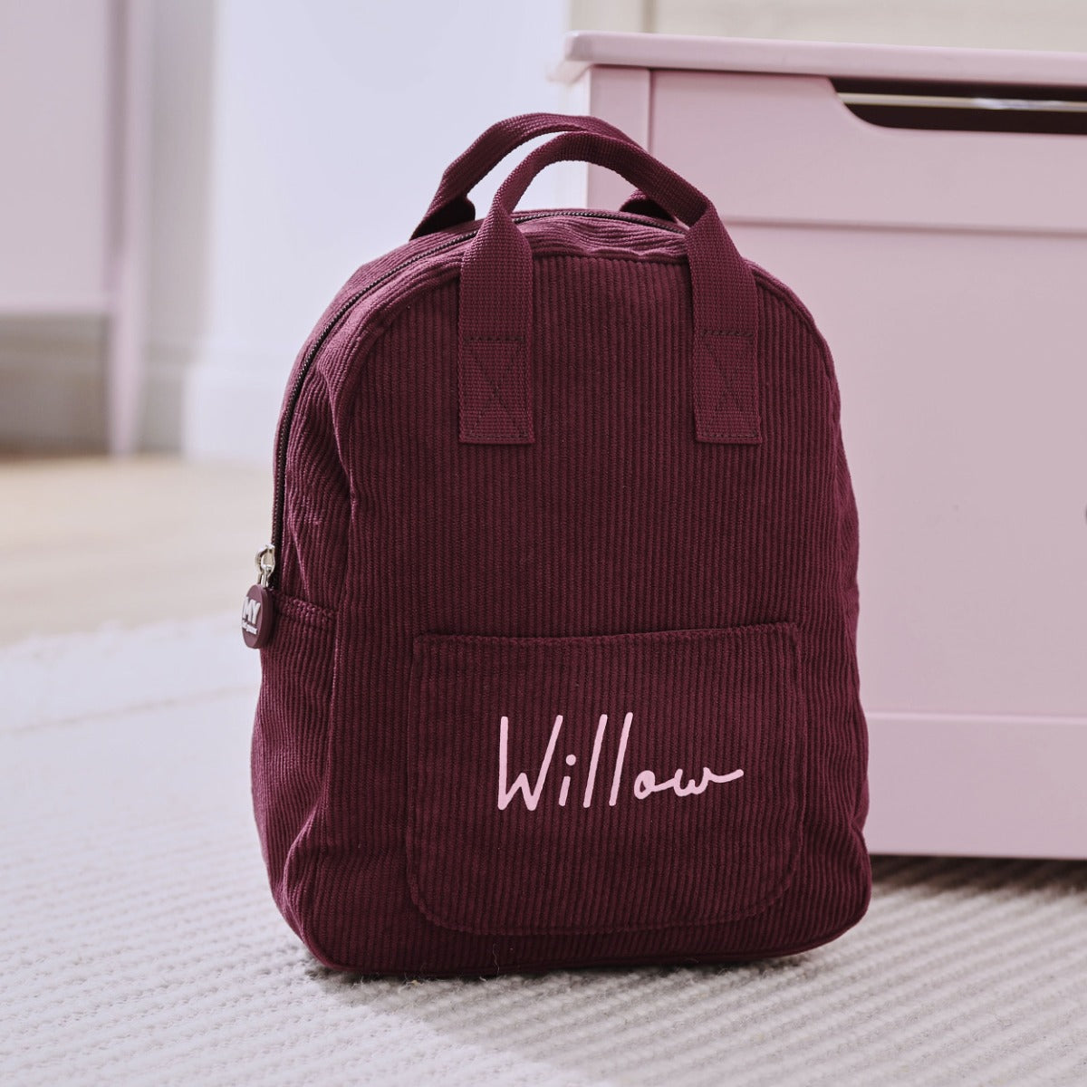 Personalised Mini Berry Cord Build-a-Backpack