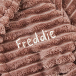 Personalised Highland Cow Fleece Robe