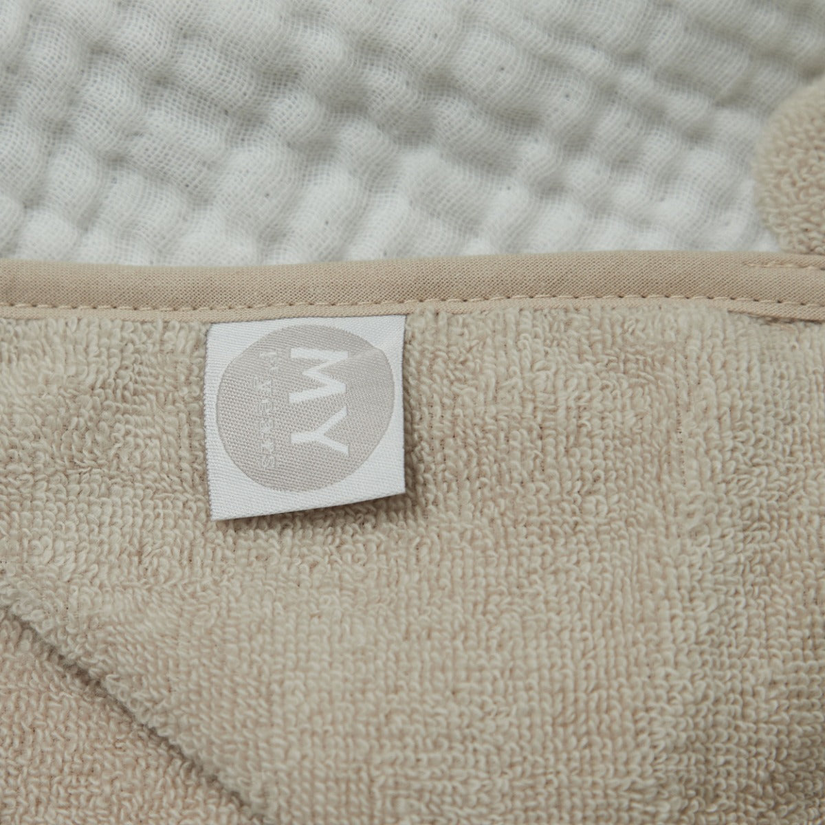 Personalised Heritage Horse Oatmeal Hooded Towel