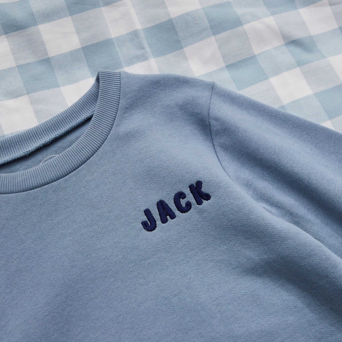 My Kids Personalised Blue Cool Kids Club Sweatshirt