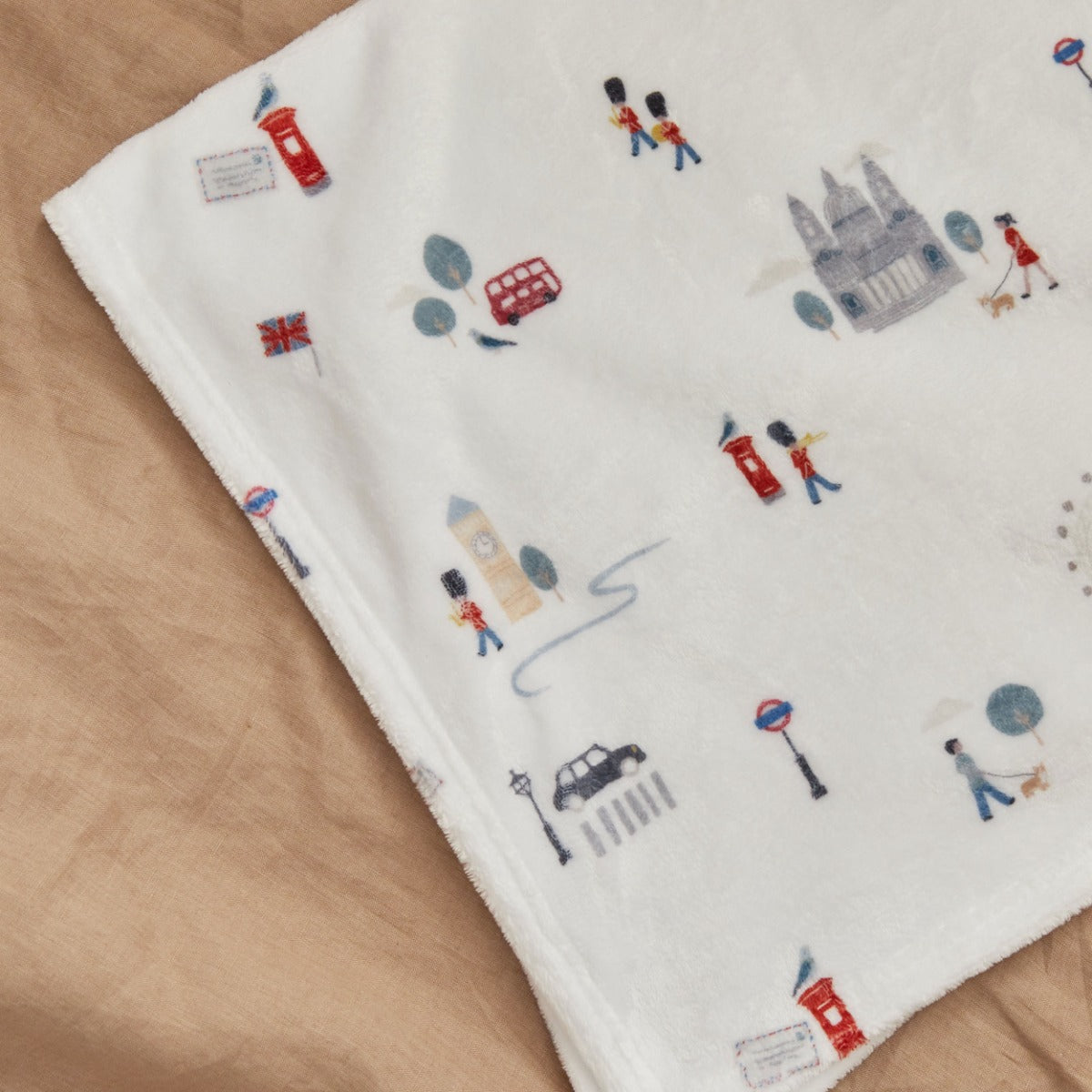 Personalised London Fleece Blanket