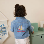 Personalised London City Denim Jacket