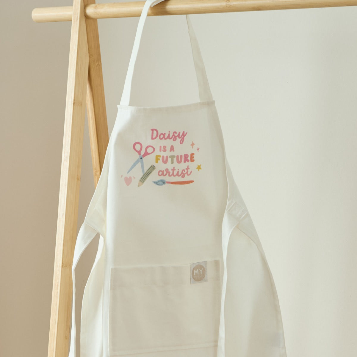 Personalised Kids Crafting Apron