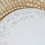 Personalised Garden Secrets Moses Basket Sheet