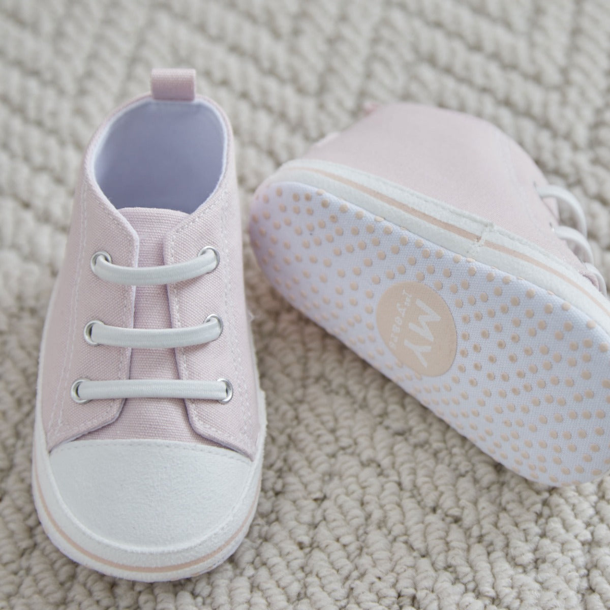 Personalised Strawberry Pink Baby High Tops