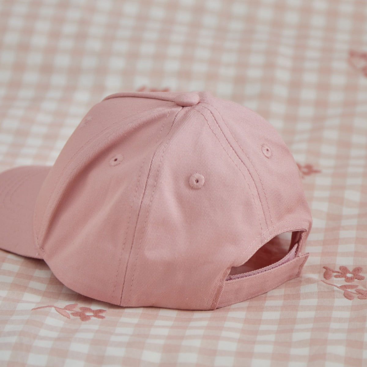 Personalised Strawberry Asset Pink Baseball Cap