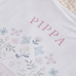 Personalised Garden Secrets Jersey Blanket