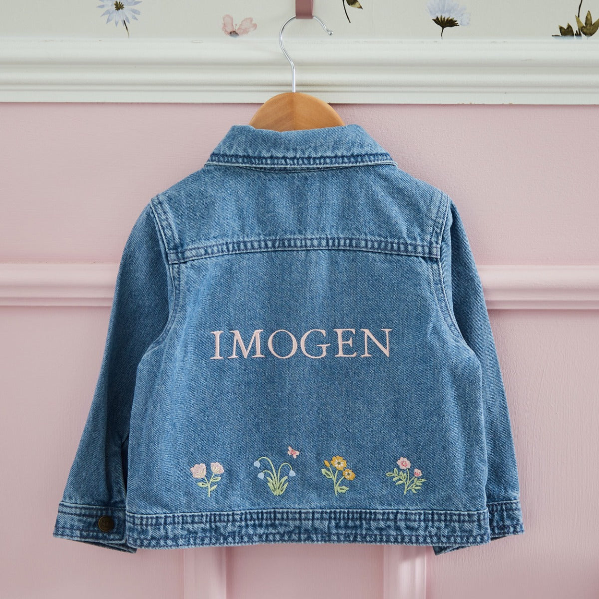 Personalised Garden Secrets Denim Jacket