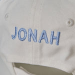Personalised Beach Days Ecru Baseball Cap