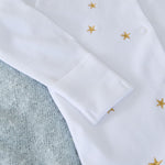 Personalised Our 1st Father’s Day Gold Star Sleepsuit