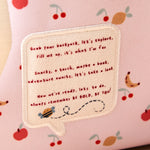 Personalised Just Bee Kids Fruit Print Backpack 