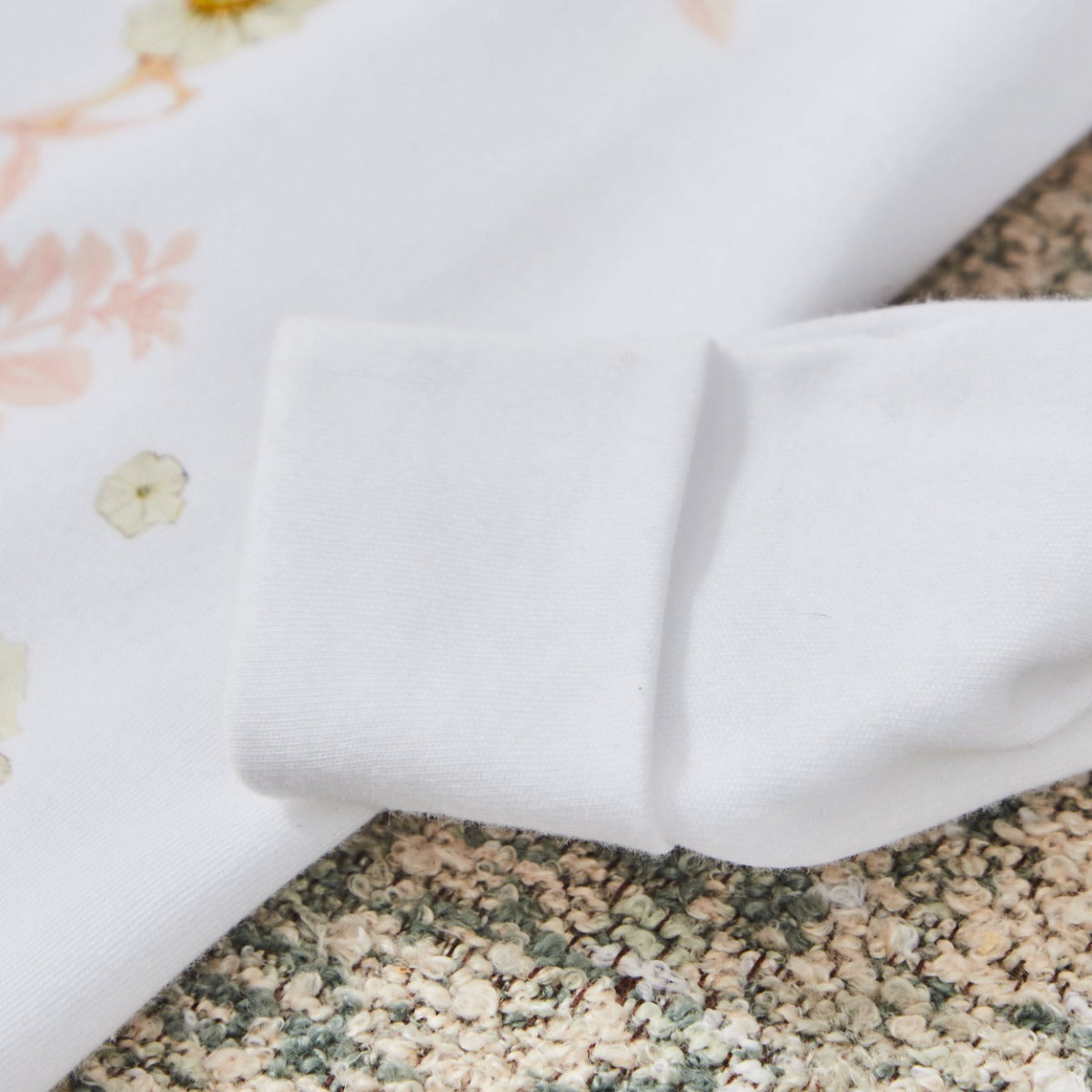 Personalised Flower Fairies™ Wrap Sleepsuit & Hat Set