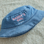 Personalised Girls' Family Denim Bucket Hat