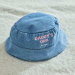 Personalised Girls' Family Denim Bucket Hat