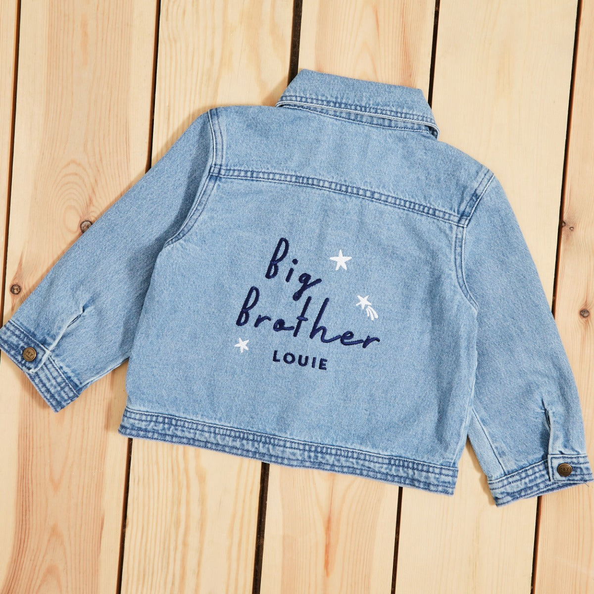Personalised Big Brother Denim Jacket