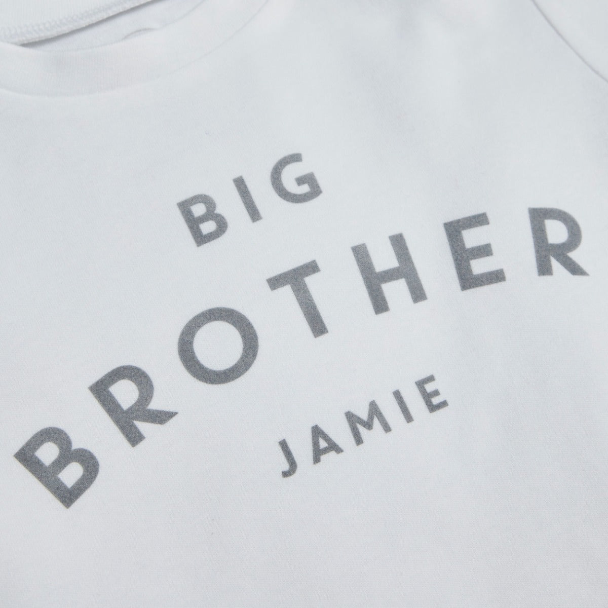 Personalised Big Brother White T-Shirt