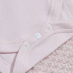 Personalised Littlest Sister Pink Bodysuit