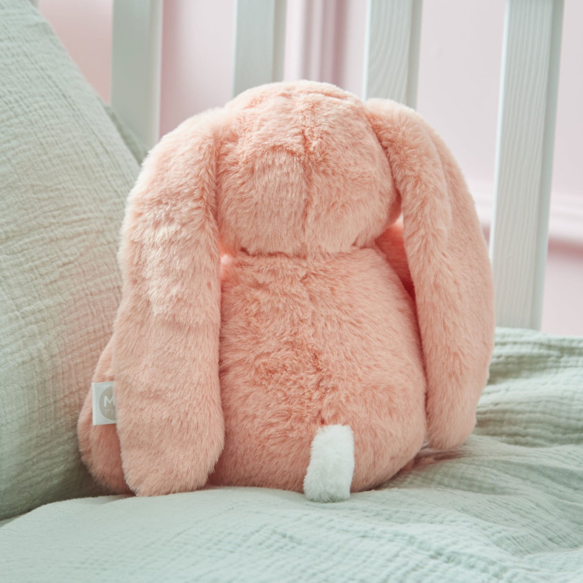 Personalised Peach Sorbet Bunny Soft Toy