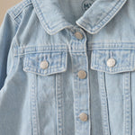 Personalised Flower Girl Stonewash Jacket