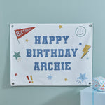 My Kids Personalised Birthday Boy Large Wall Hanging