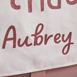 Personalised Large Pink Party Time Birthday Wall Hanging