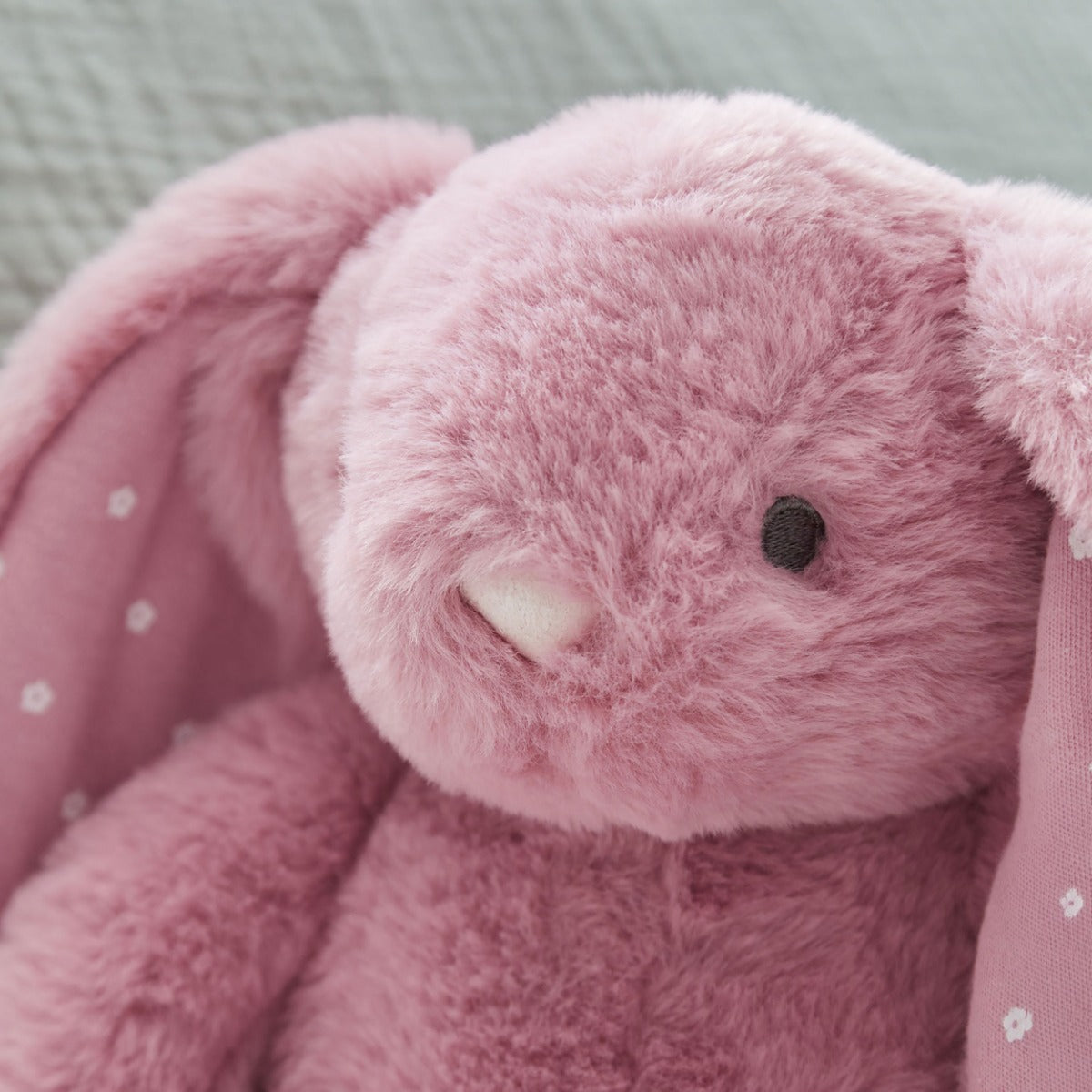 Personalised My 1st Valentine's Day Raspberry Bunny Soft Toy