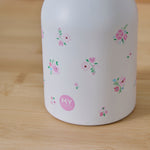 Personalised Ditsy Floral Print Neutral Bottle