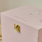 Personalised Twinkle Tales Pink Jewellery Box