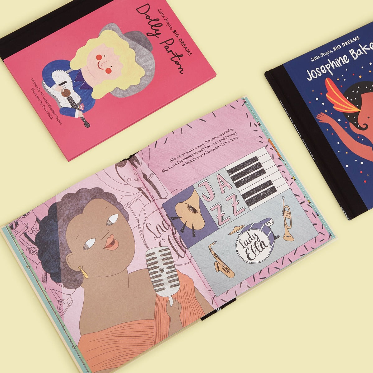 Personalised Little People, Big Dreams Music Stars Book Set