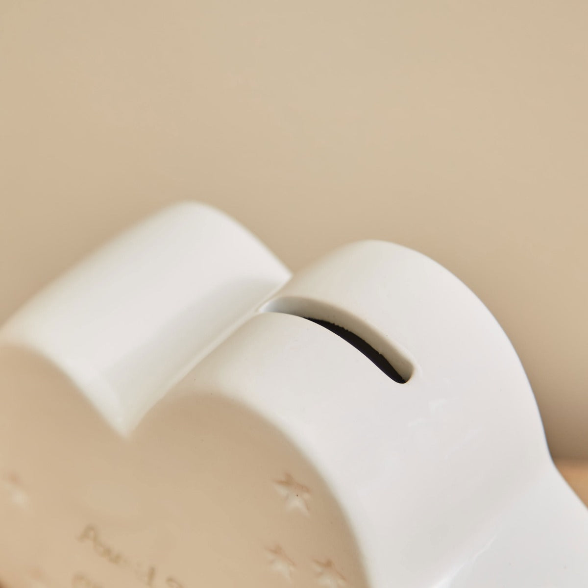 Personalised Ceramic Cloud Christening Money Box