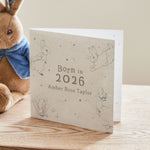 Personalised Born In 2026 Peter Rabbit™ Greeting Card