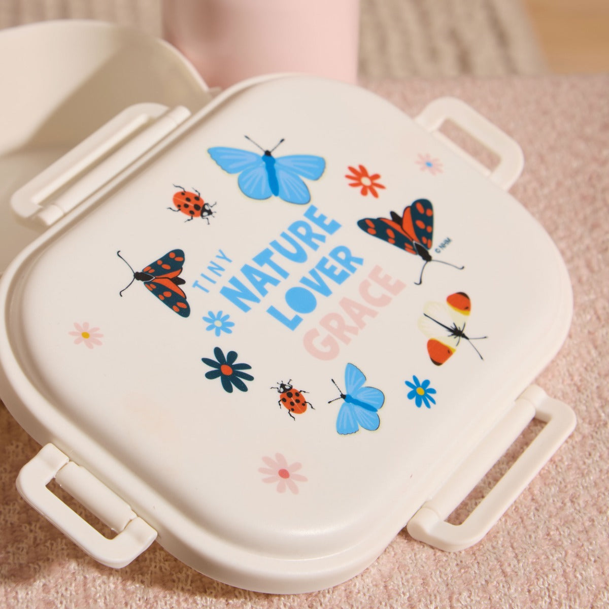 Personalised Natural History Museum™ Mini Beasts Lunch Box 