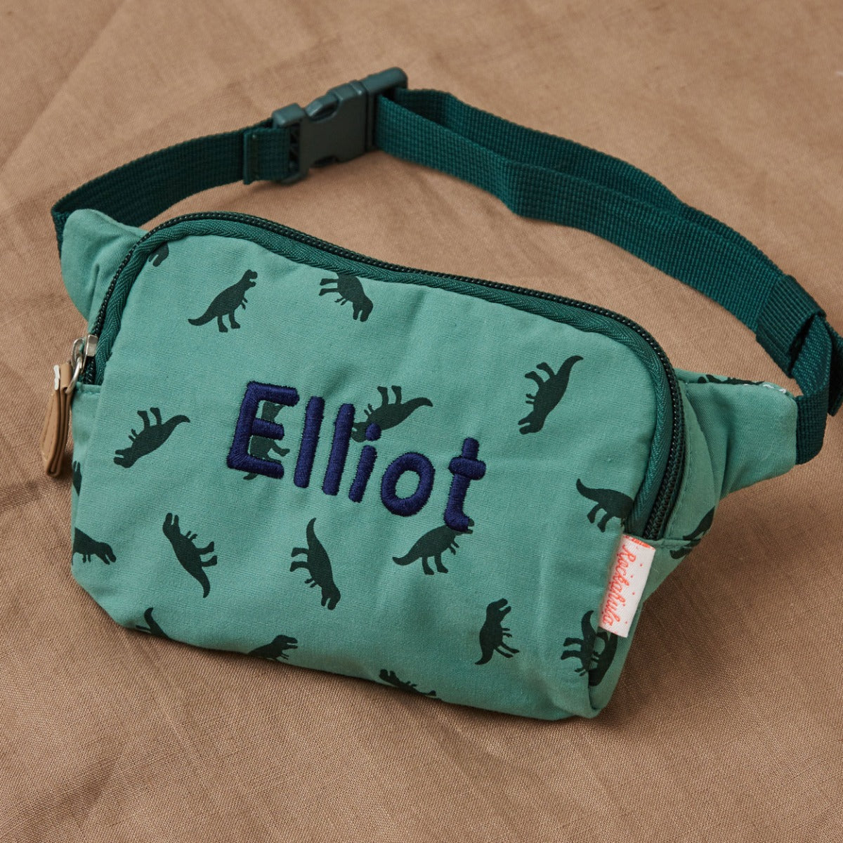 Personalised Rockahula T-Rex Bum Bag