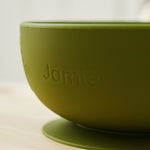 Personalised Trixie Mr. Dino Silicone Suction Bowl