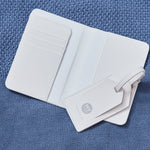 Personalised Peter Rabbit™ White Passport Holder & Luggage Tag