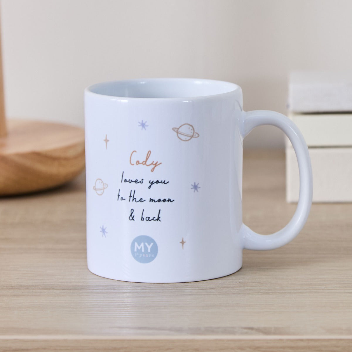 Personalised Space Photo Upload Father’s Day Mug