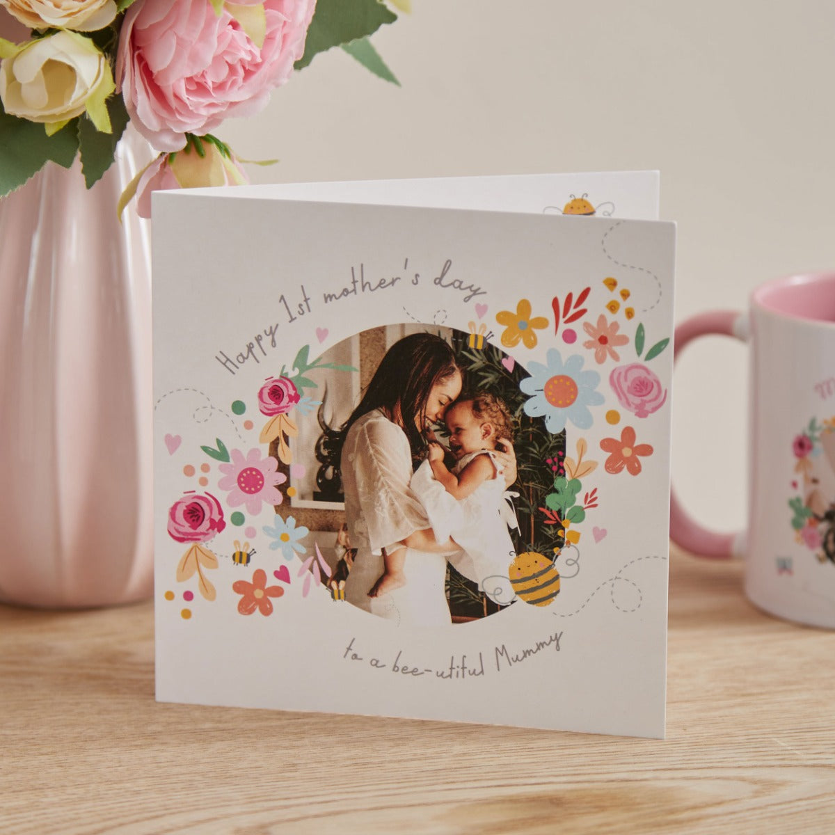 Personalised Our 1st Mother's Day Photo Card
