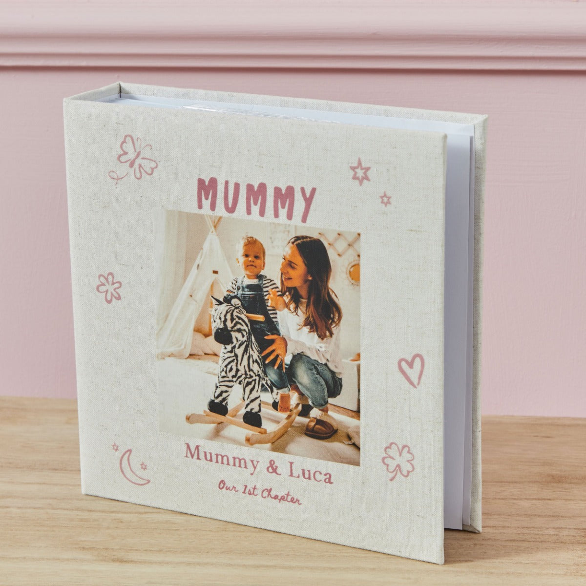 Personalised Mummy & Child 1st Chapter Photo Album