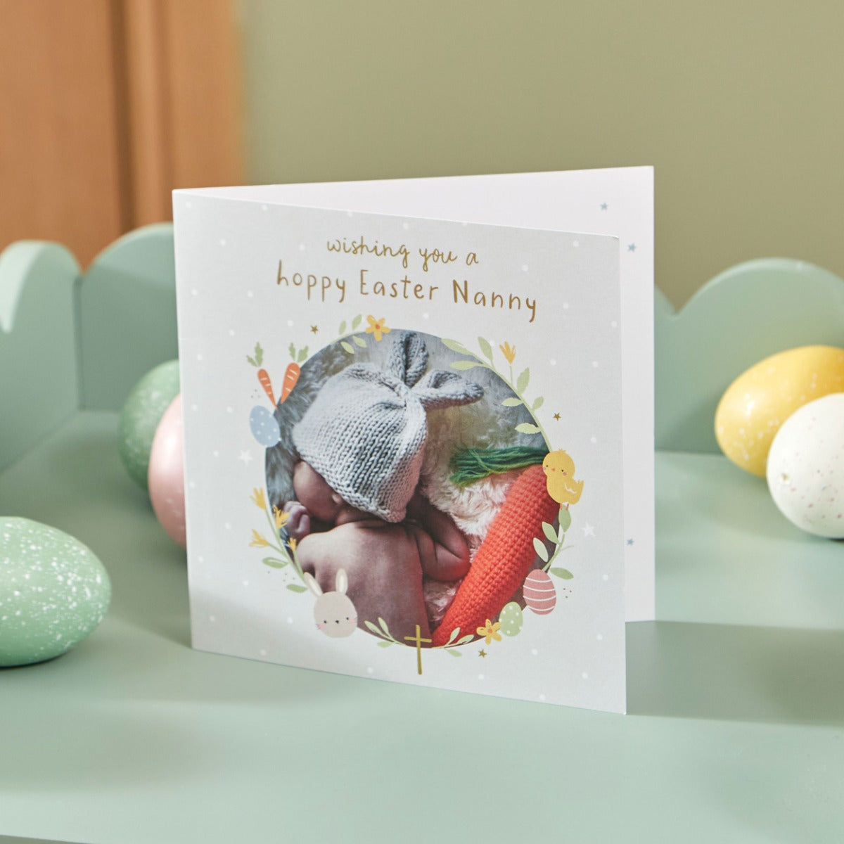 Personalised Happy Easter Photo Card