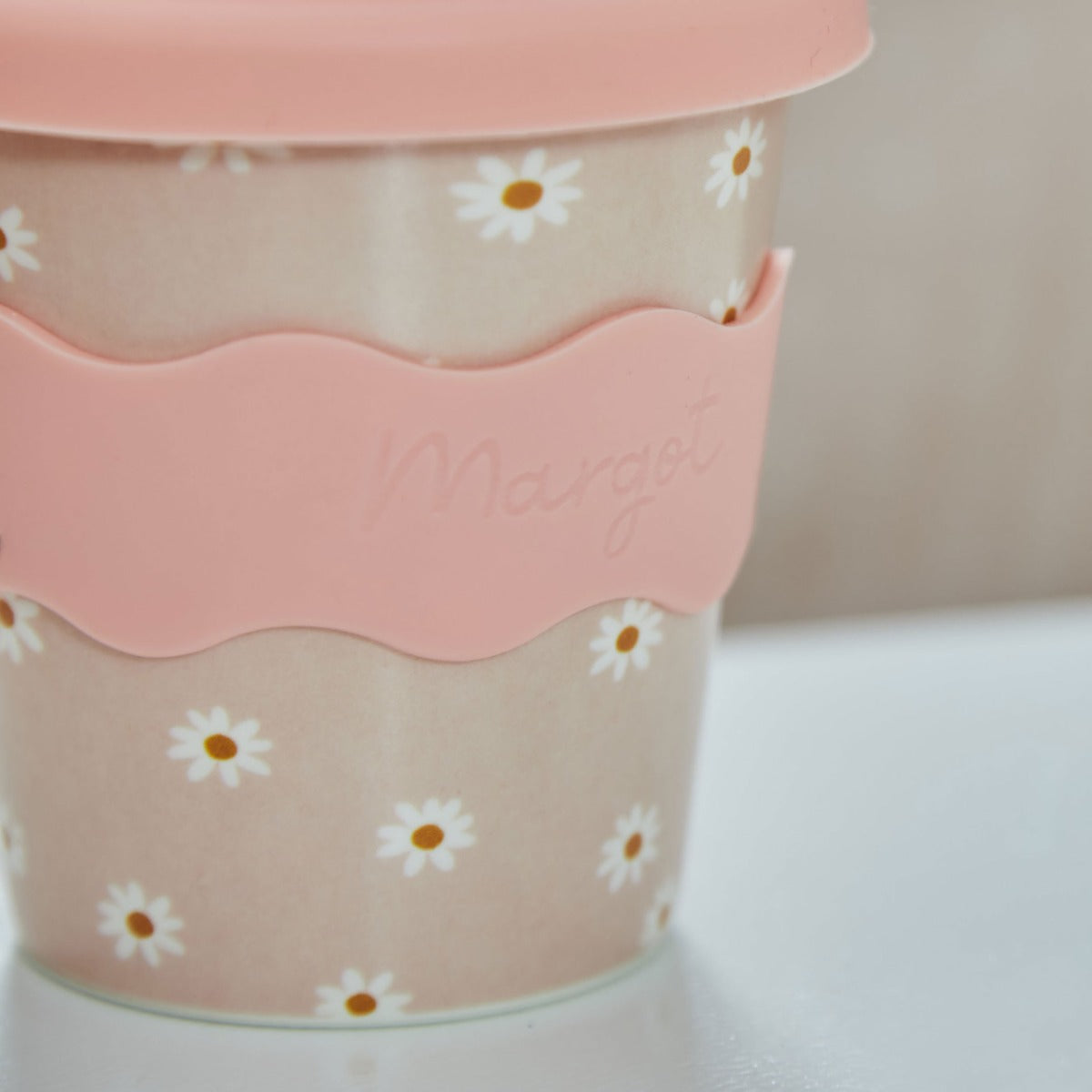 Personalised Daisy Chino Club Babychino Cup