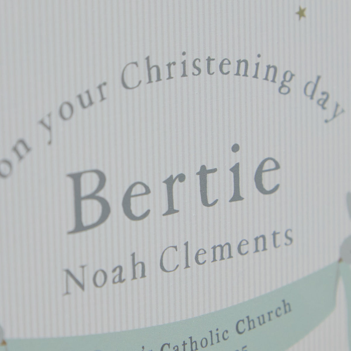 Personalised Dove Christening Wooden Money Box
