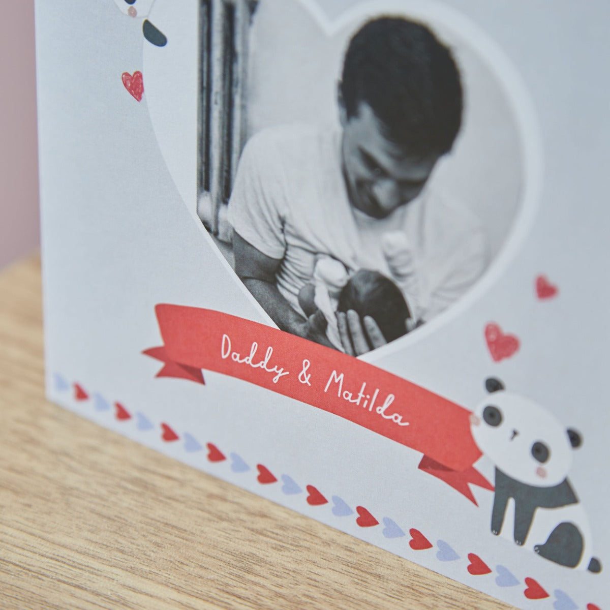 Personalised Our 1st Valentines Photo Card