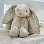 Personalised Oatmeal Plush Bunny