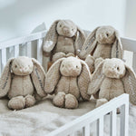 Personalised Oatmeal Plush Bunny