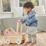 Personalised Pink Wooden Dolls Pram FSC®